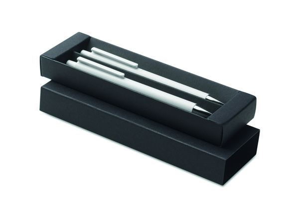 Conjunto de canetas no estojo orwell