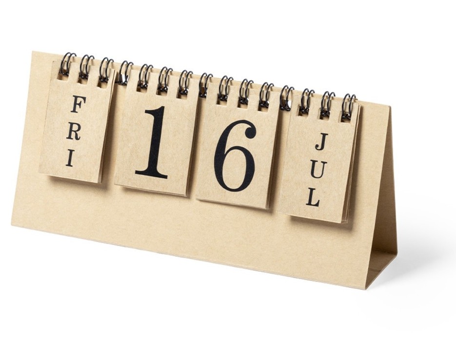 calendário triangulo