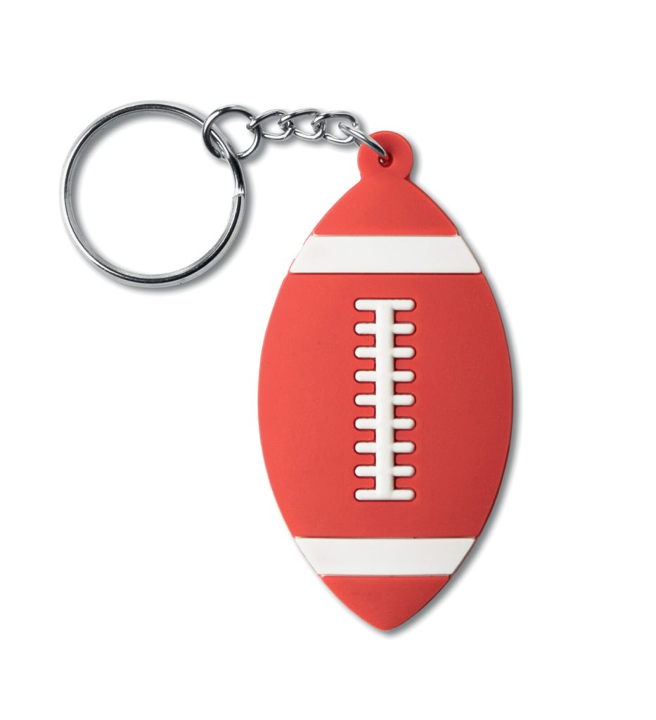 Porta-chaves em PVC com forma personalizada